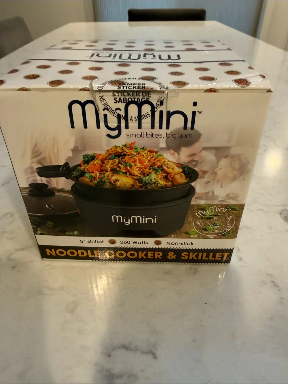 Black Noodle Cooker & Skillet - Compact Non-Stick Cookware